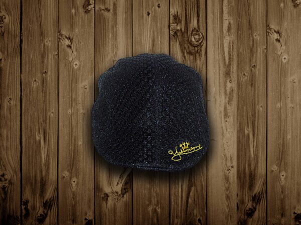 Mesh Casual Hat Black - Kango Style